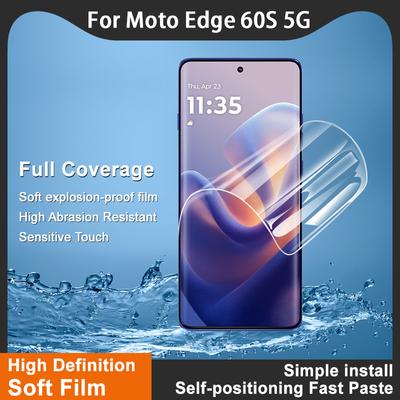 For Moto Edge 60S 5G Glass IMAK Hydrogel Film 4th Generation Full Coverage Screen Protector