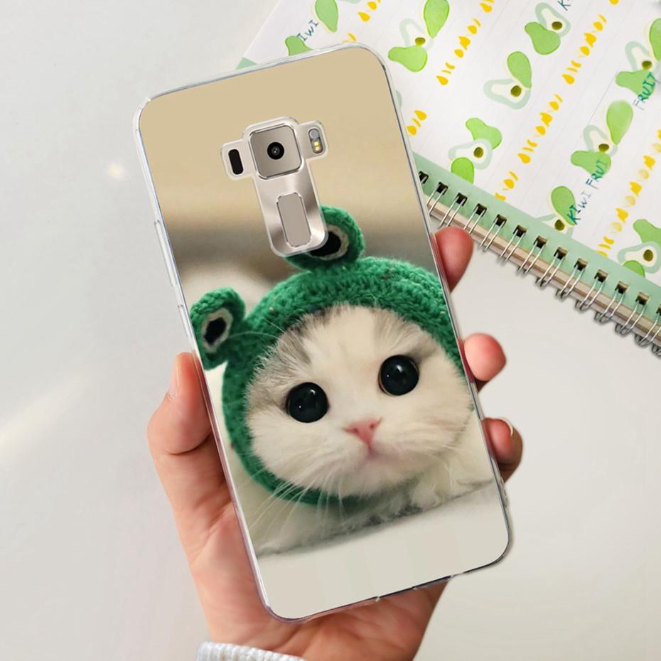 Cute Case For Asus ZenFone 3 ZE520KL ZA520KL Soft Silicone TPU Protective Cover For Asus Z017D Z017DA Z017DB Phone Cases 5.2"