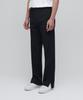 Musinsa Standard Semi-Wide Slit Hidden Banding Slacks [Black]