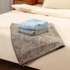 Leichter Luxus Aero Überwurfdecke Gewebte Jacquard Fleece Sofaabdeckung Decke Tragbare Camping Couchdecke Bequeme Klimaanlagen Nickerchen Decke