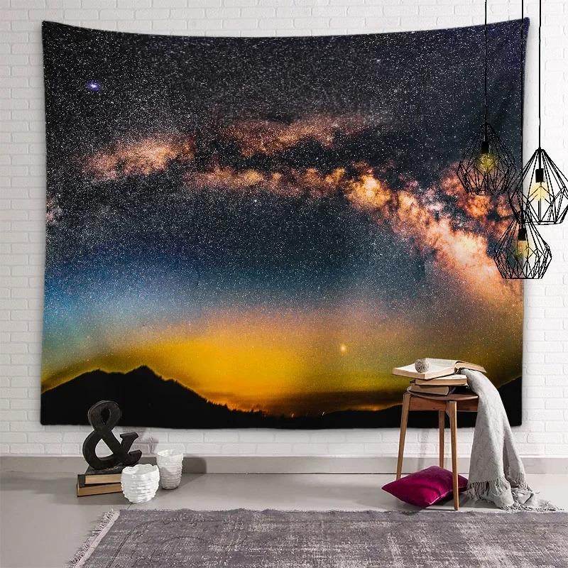 Dreamy Starry Sky Wall Decoration Tapestry Home Living Room Tapestry