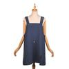 Sewing Washer Navy Free Size [Kusuguru Japan] Apron, Apron, K105-15, Blue,
