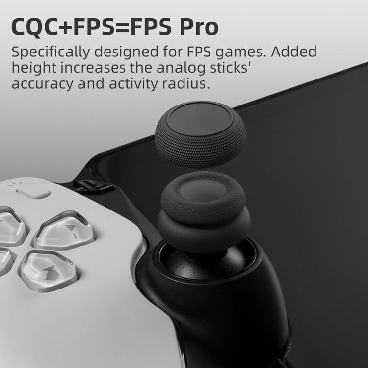 6Pcs Stackable Joystick Thumb Grip Caps Mixed Height FPS CQC Anti‑Slip Protector For Nintendo Switch Pro Game Controller