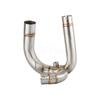For Ducati Hypermotard 1100 2007 2008 2009 Hypermotard 1100 Evo 10-12 Motorcycle Exhaust Muffler Link Pipe Slip-on