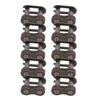 10Pcs Iron 25H Chain Master Link Easy Installation Roller Chain Connecting Links Electric Scooter