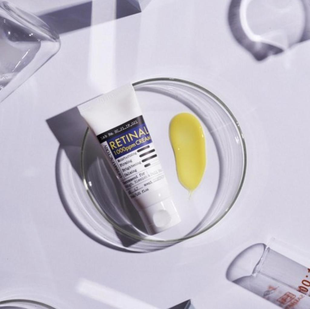 DERMA FACTORY Korean Retinal 1000ppm Nachtcreme – Anti-Aging- und Straffungsbehandlung mit maximaler Wirkung (30ml)
