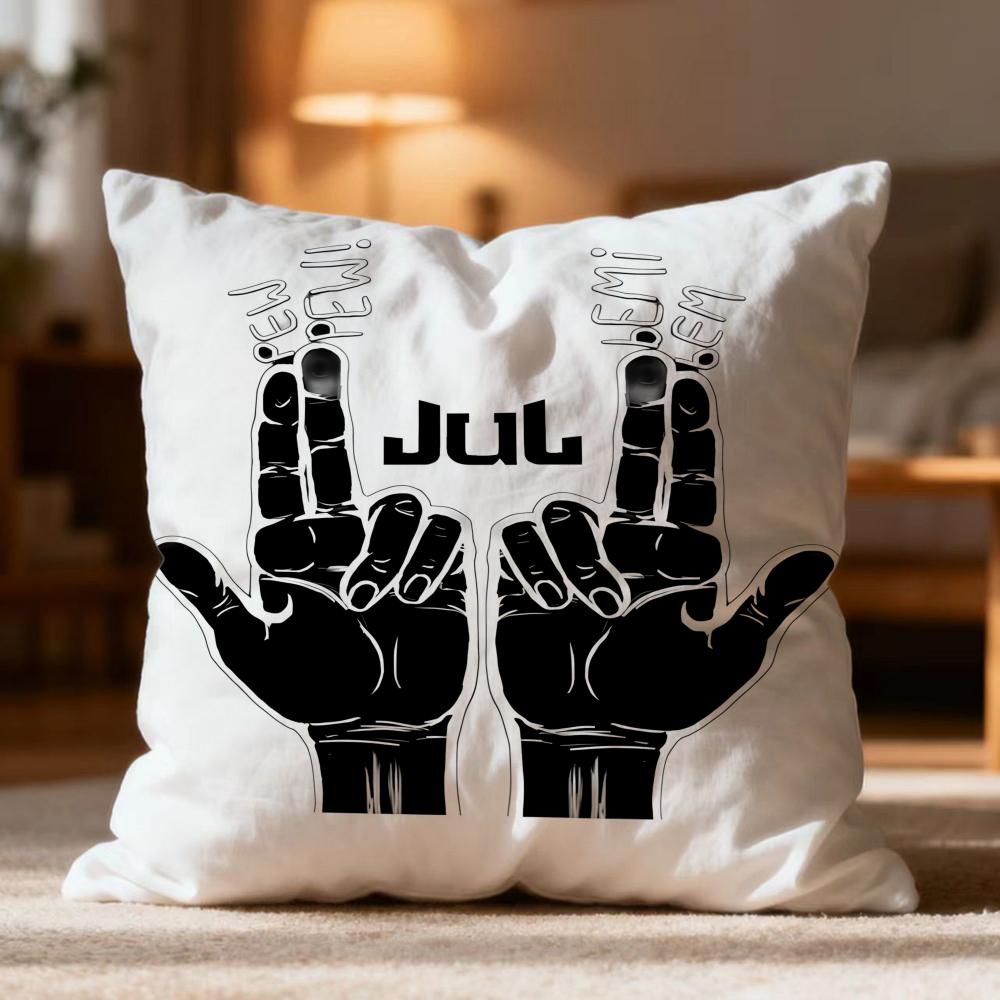 Hot J-JJuL Cushion Cover Soft Washable Pillow Case Multi-Scene for Couch Bed Travel Office Use