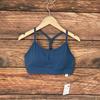 Stoßfester doppelseitiger Nylon-Sport-BH mit Y-Rücken - Racerback-Design