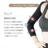 Upper Arm Shaper Compression Summer Large Size Long Sleeve Posture Tightening Arm Support Hunchback Rolled Shoulder Support Arm Cover [BeHe] (Black,