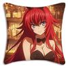 R-Rias G-Gremory Pillow Covers Cartoon Sofa Decorative Home Double-Sided Printing Short Plush Cute Cushion Cover