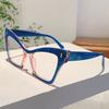 Vintage Leopard Trends Frames Women Fashion Brand Decor Eyeglasses Popular Oversize Po Multi Color Ladies Eyewear