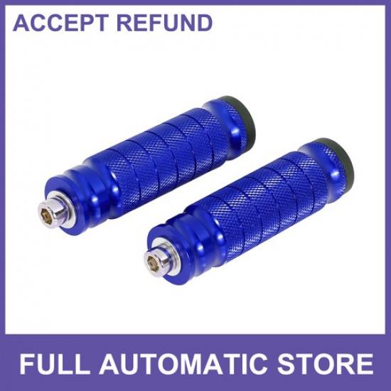 

1Pair 6mm Aluminum Aolly Motorbike Rearset Footrest Footpeg MotorBicycle Blue