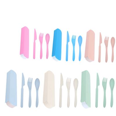Steak Student Office Worker Portable Takeaway Cutlery Set