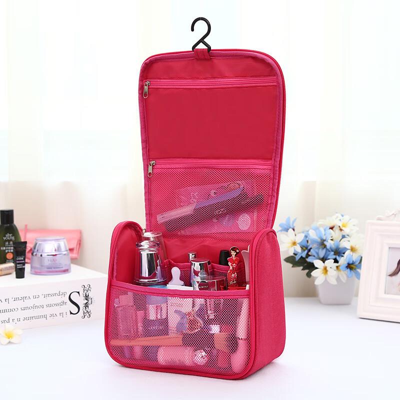 Li Shen Solid Color Toiletry Travel Storage Bag