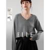 ELLE French Merino Wool Scarf Design Sweater