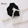 Elegant Flower Waistband Camellia & Faux Pearl Waist Belt for Women, Adjustable Belt, Accessory Chain, Wedding Dress Bridal Party Daily Wear Fashion