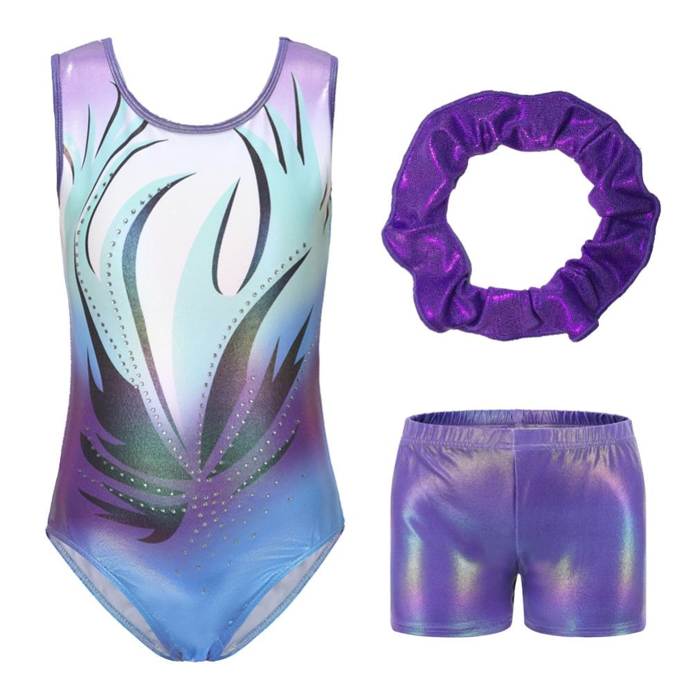 

5-12 лет Дети Девочки Балет Гимнастика Танцы Костюмы Танцевальные Трико 6