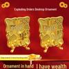 Prosperity Photo Frame Gift for Bestie: Boost Store Sales & Enhance Office Decor