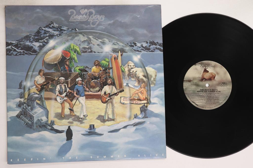 LP Record BEACH BOYS - Keepin' The Summer Alive FZ36283 Caribou 1980 US Rock Used