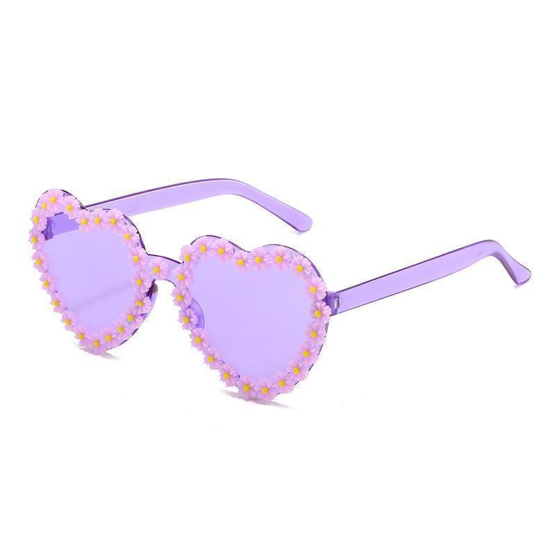 Fashion Heartshaped Sunglasses With Uv Protection For Women And Men Diy Frame