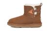 Bailey Fle Crew Snow Boots Chestnut Teenagers 1125412K-CHE