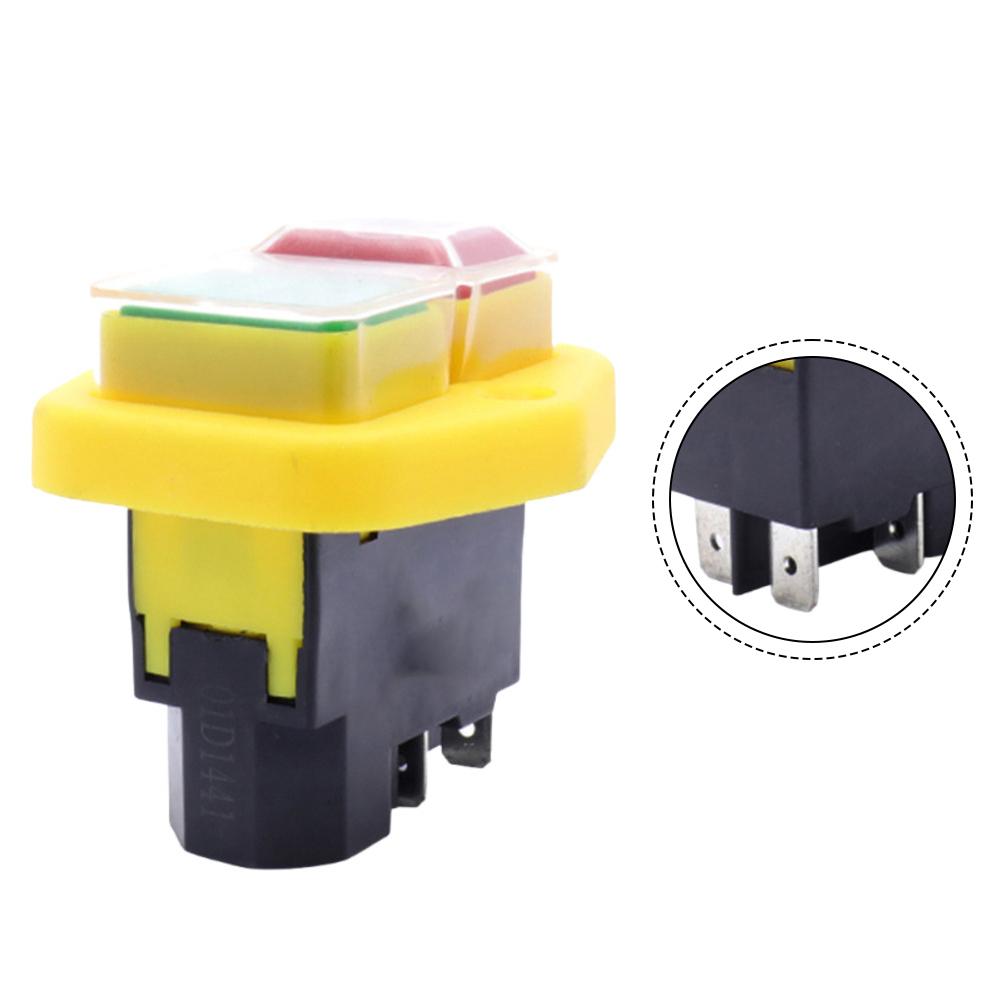 KJD17B Electromagnetic Magnetic Switch, 250V 16A IP54, Waterproof Undervoltage Protection For Car, RV, Boat, Trailer Power