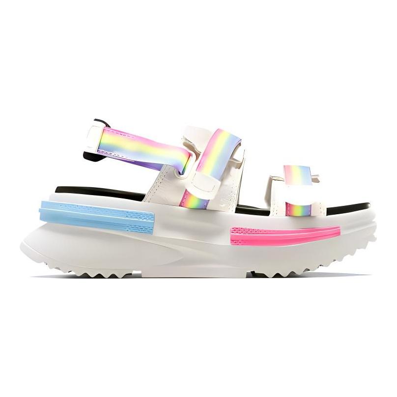 Converse Sandalo Run Star Utility CX Pride 2024 Scarpe da Ginnastica da Uomo Crema Aigrette Nero A10219C