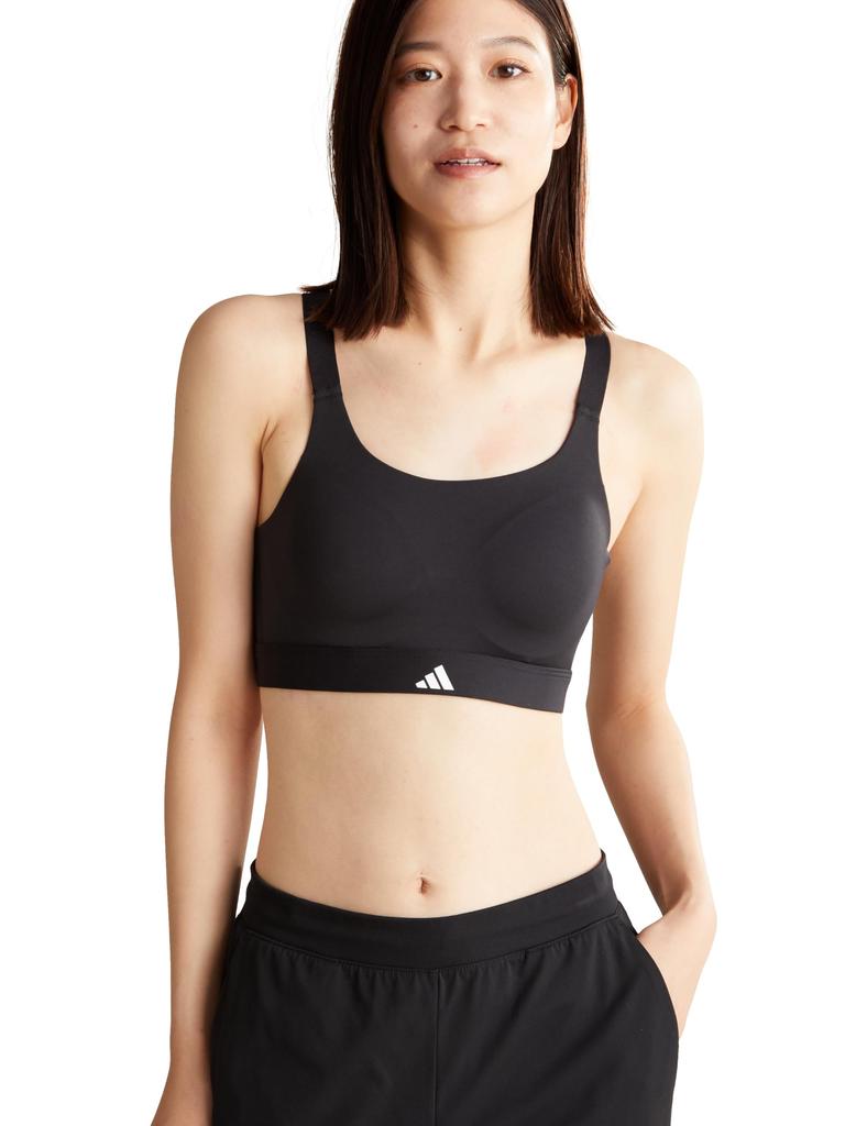 Adidas TLRD Impact Luxe Training High Support Sports Black Size AB Bra, Women's, IKV28, (IQ3349), J/M,