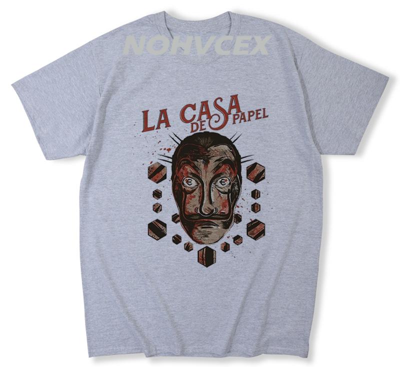 Movie Money Heist La Casa De Papel Funny T Shirt Men House Of Paper 2XL