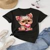 Short-sleeved T-shirt European and American Summer New Women's Fashion Casual Home Commuting Versatile Round Neck Short-sleeved T-shirt