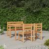 Day and Night - Day and Night Garden Dining Set 4 Pieces Solid Teak Wood