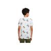 Nike Casual Sports Embroidered Cartoon Pattern Printed Round Neck Short Sleeve T-Shirt Kids Tops White DQ3856-100