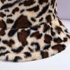 Soft Velvet Winter Bucket Hat Furry Faux Fur Panama Hat Fashion Faux Fur Hat  Travel Photography