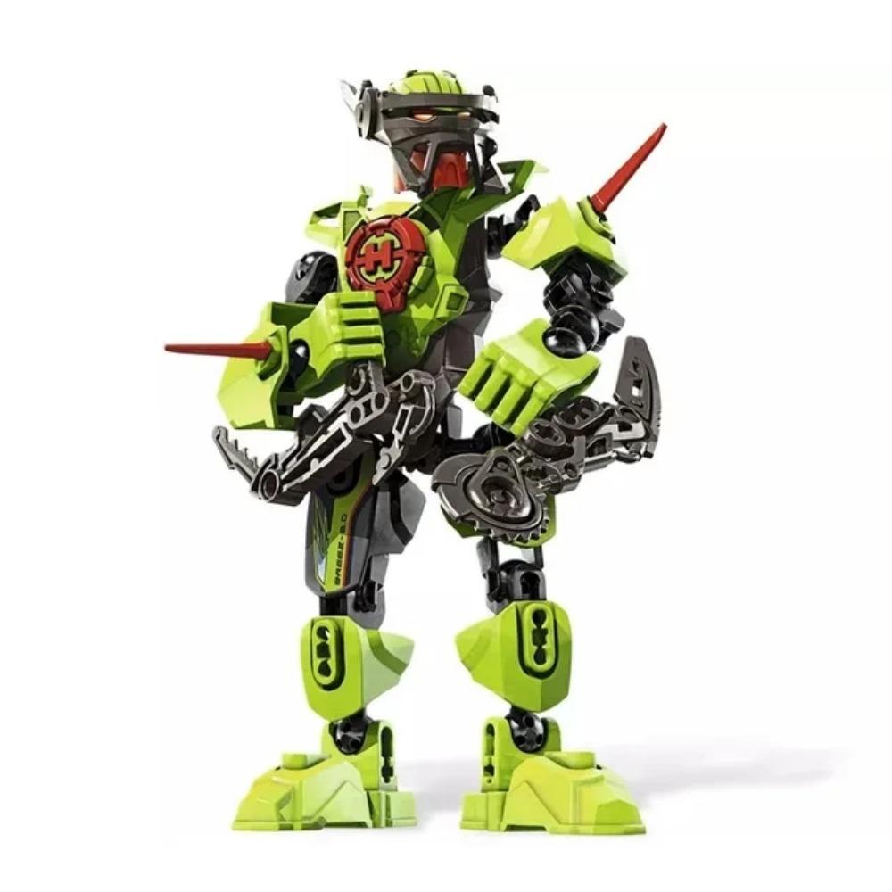 New Hero Factory 5.0 Star Warrior Building Blocks 2IN1 Combined Robot Mech EVO Furno Bulk Bricks Toys For Boys Kids Xmas Gifts