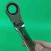 Dual-purpose Adjustable Ratchet Wrench Set Quick Effortless Open-end Socket Box Wrenches Hardware Maintenance Tools for Workers