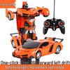 1:18 Remote Control Car Toy - One-Button Transforming Robot Model for Kids