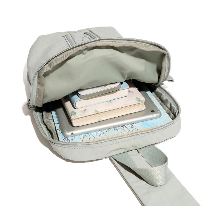 Multifunkční náprsní taška Pánská taška přes rameno Dámská velkokapacitní sportovní crossbody taška s držákem na vodu