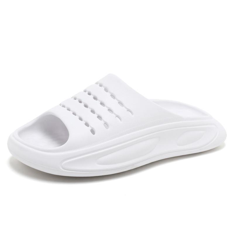 Summer new slippers men's fashion thick bottom home cool slippers non-slip and wear-resistant casual outer wear one-word drag