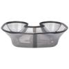 Perm Neck Bowl Professional Hairdressing Tool For Home Hairdressing Black 35x33x8cm Water Collection 1Pack