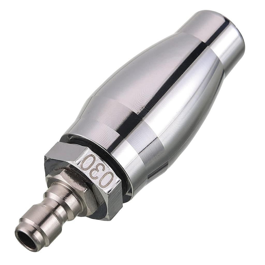 Hochdruckreiniger Turbinendüse, Rotierend, 1/4 Zoll Schnellanschluss, Mit Halterung