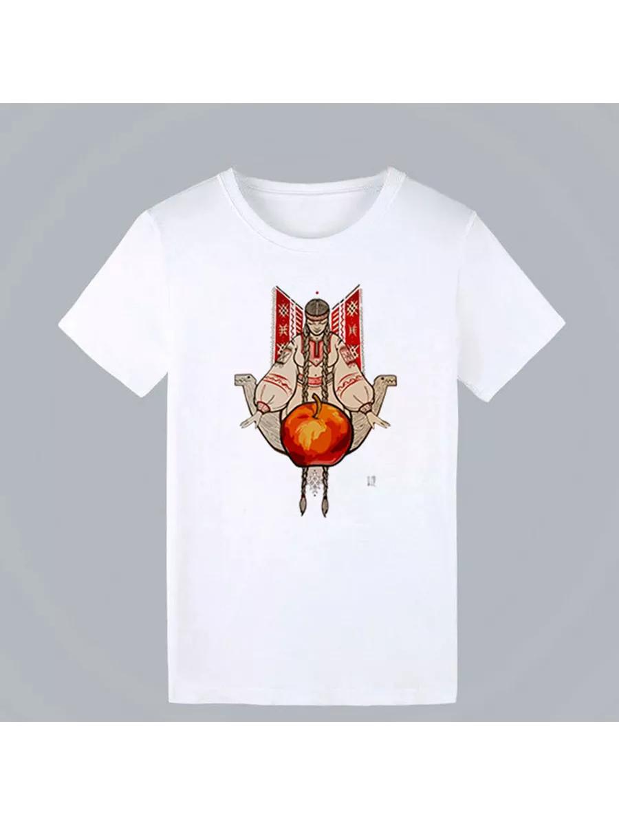 T-shirt with Rus Slavic print 3XL