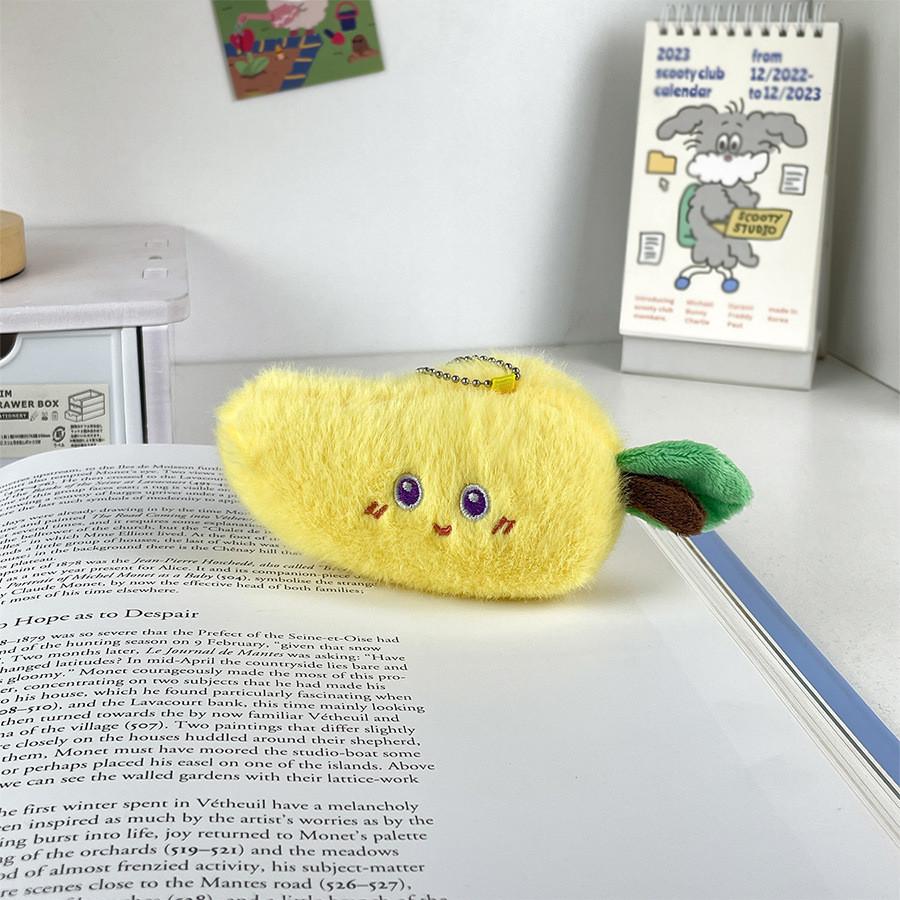 Keychain Adorable Plush For Girls Featuring Cute Fruit And Vegetable Designs In Colors Various