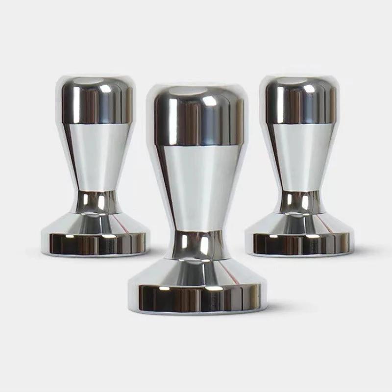 Espresso Tamper 51mm/53mm/58mm Coffee Barista Espresso Flat Tamper Base Press Mat Coffee Basket Portafilter Holder Coffeeware