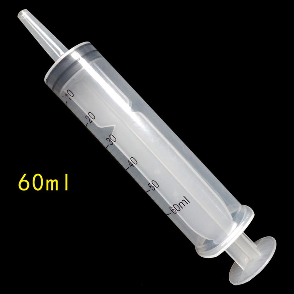 20/60/100/150ML Reusable Liquid Syringe Pump Measuring Without Needle Hose Ink Washable Suction Injector for Oil Fluid Water