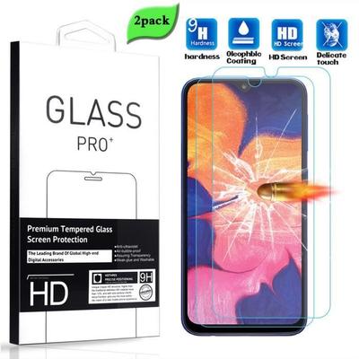 Screen Protector Film - Samsung - Galaxy A10 - Tempered Glass - 2 Pack - Scratch Resistant