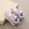Girls' sneakers 2025 spring new breathable shoes Boys' casual dad shoes Older children's shoes Student running shoes