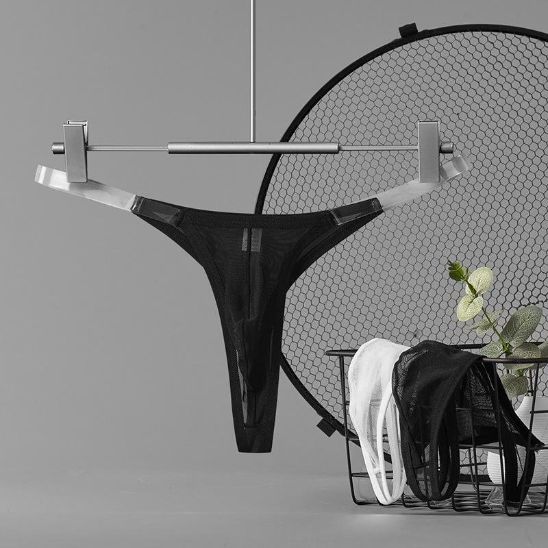 GTOPX Transparent Personalized Men's U-convex Sexy T-Pants