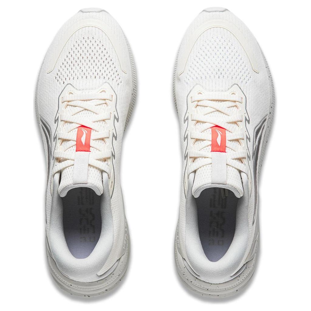 Li Ning Yue Ying 3.0 Support Stability Shock Absorption Non-Slip Low-Top Casual Running Shoes Women sneaker Light-Gray ARHU004-11