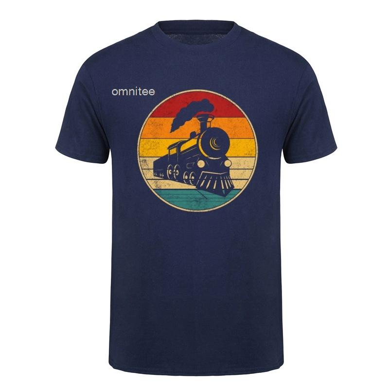 Train Lover Model Railroad Conductor Funny Train T Shirt Short Sleeve Birthday Gifts Railroad Railway Tshirt Hj115