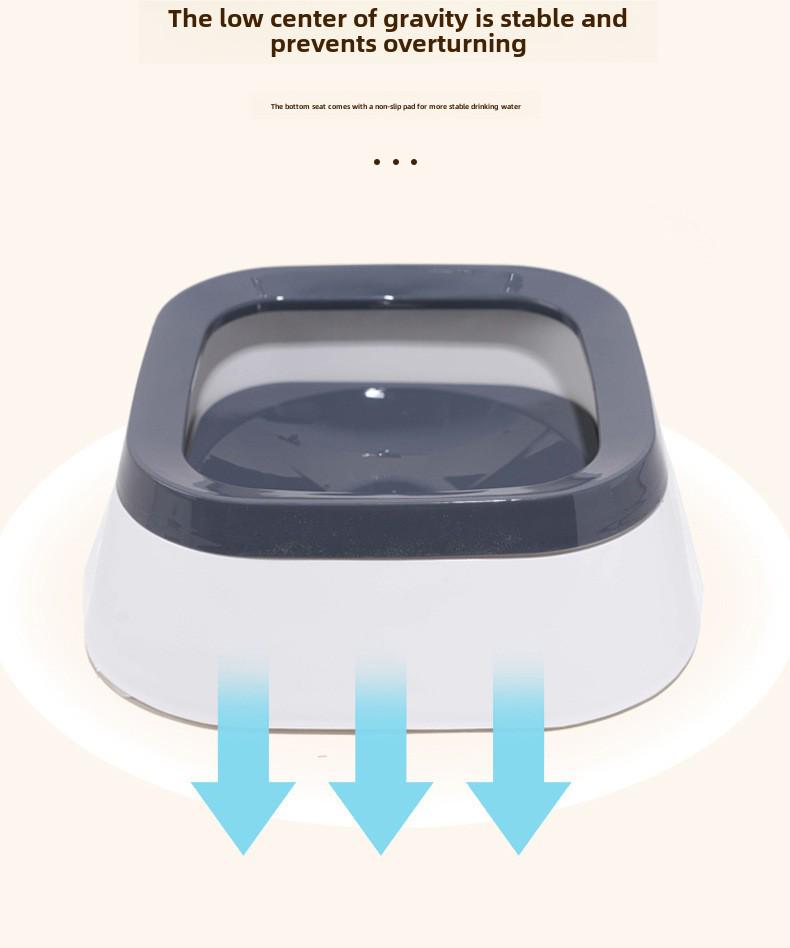 Anti-Spill Splash-Proof Pet Water Bowl for Cars - Keeps Pets Dry